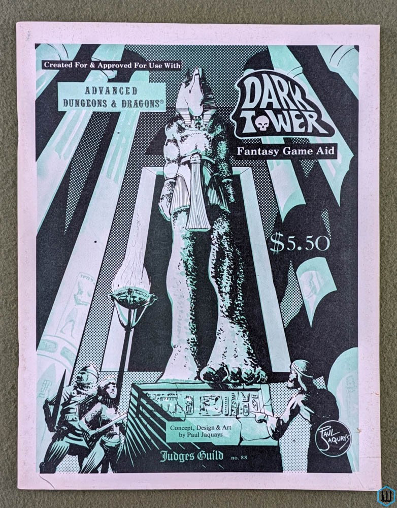 Dark Tower (Advanced Dungeons & Dragons) 1st Printing Judges Guild JG 88