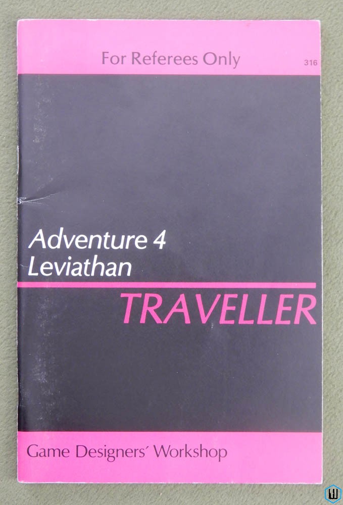 Leviathan (Traveller RPG Adventure 4) - 1ST PRINT