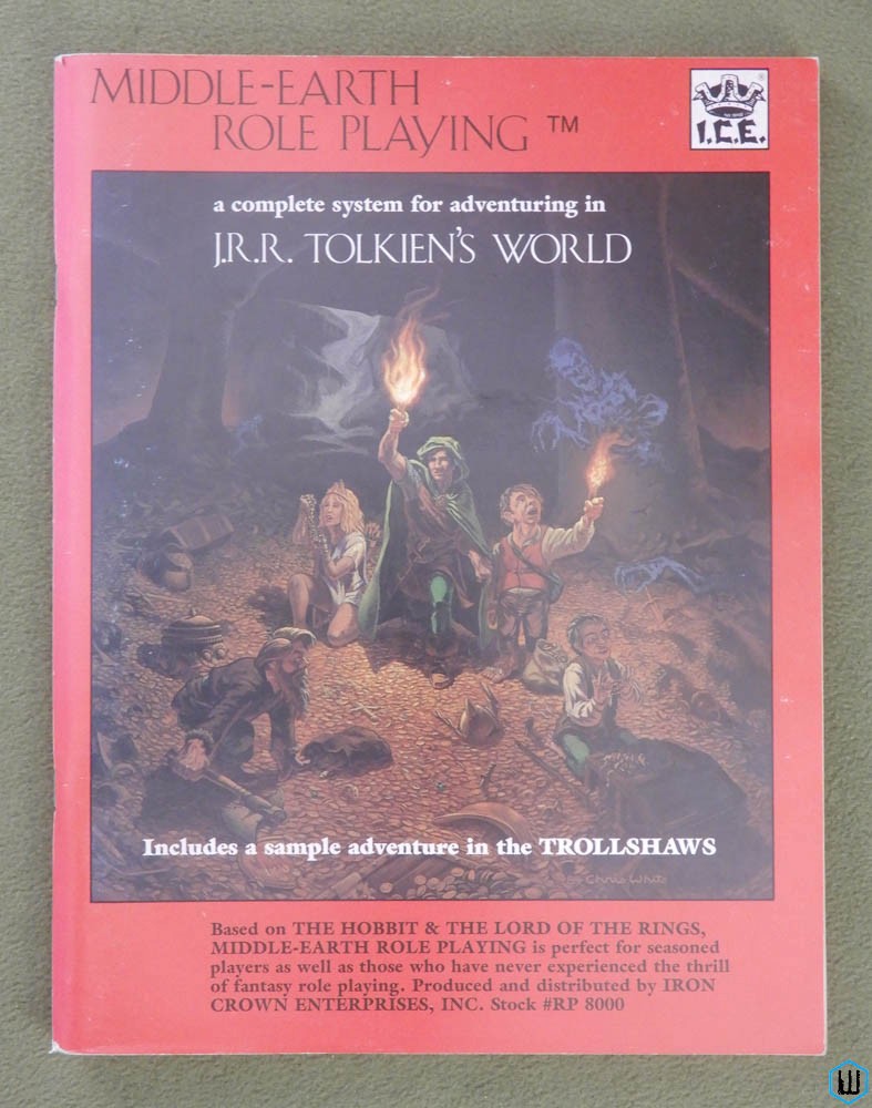 Middle Earth Role Playing (1st Edition MERP RPG rules)