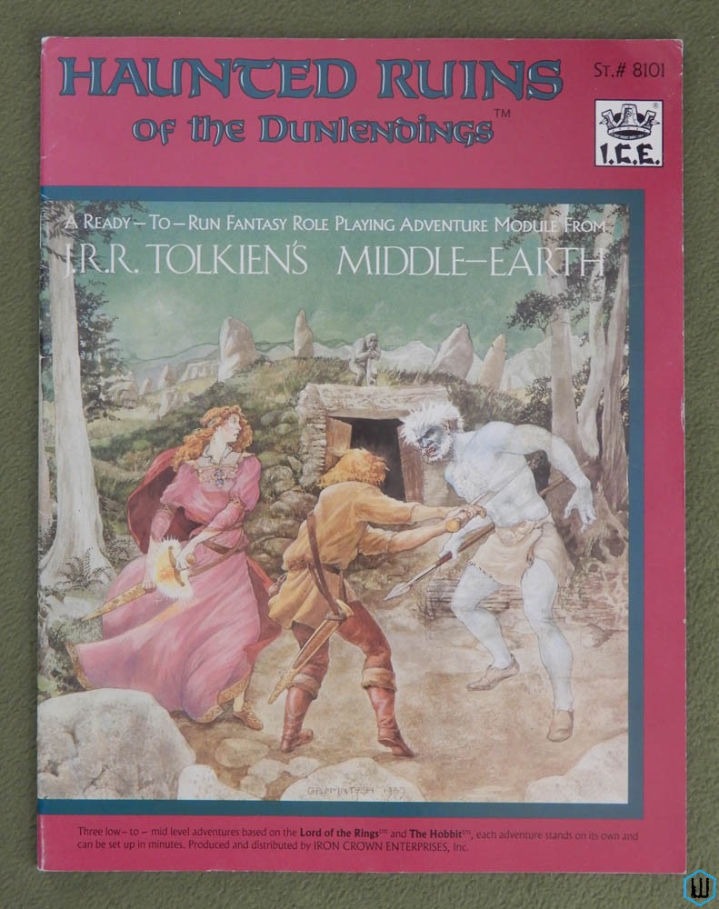 Haunted Ruins of the Dunlendings - 1ST EDITION (Middle Earth Role Playing MERP)
