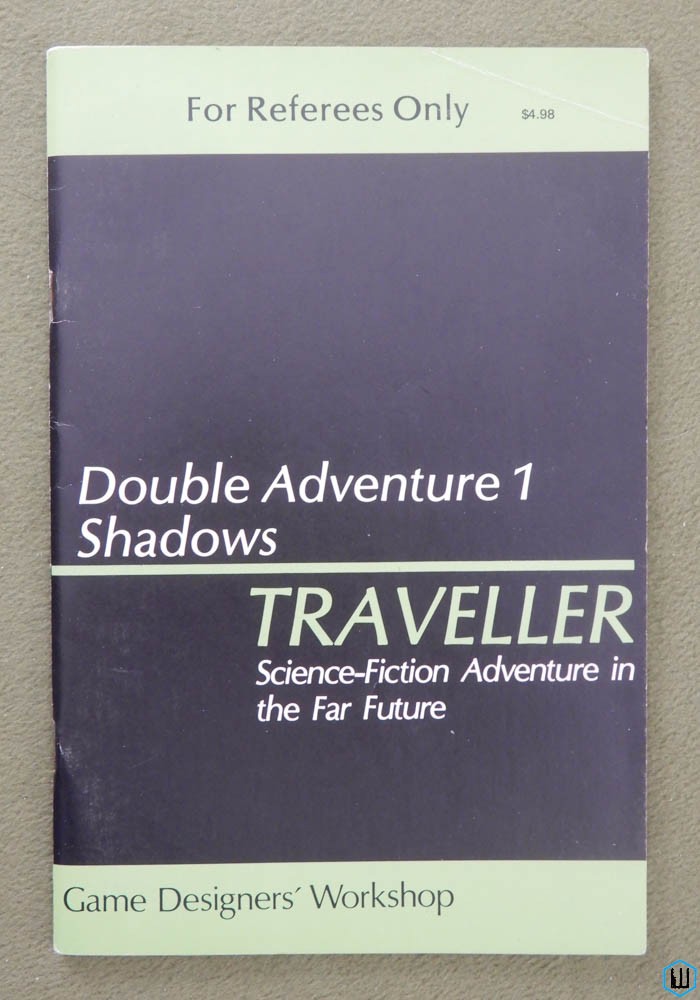Shadows / Annic Nova (Traveller RPG Double Adventure 1) - 1ST PRINT