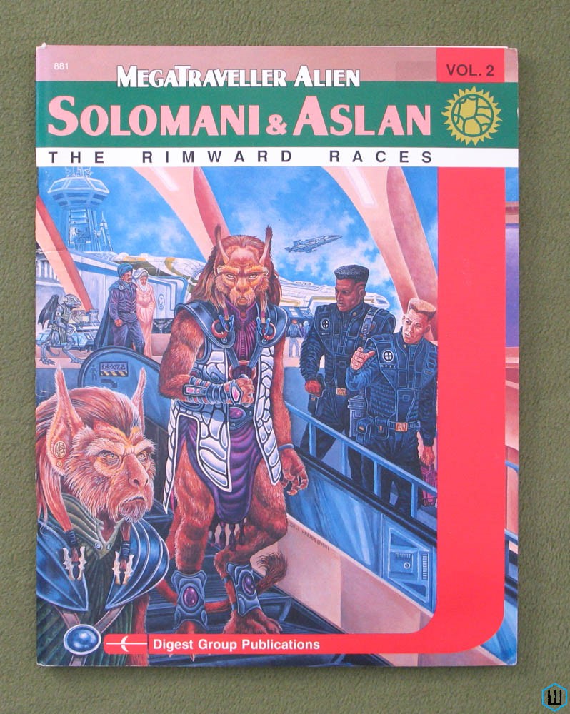 Image for Solomani & Aslan: The Rimward Races (Megatraveller RPG) Traveller