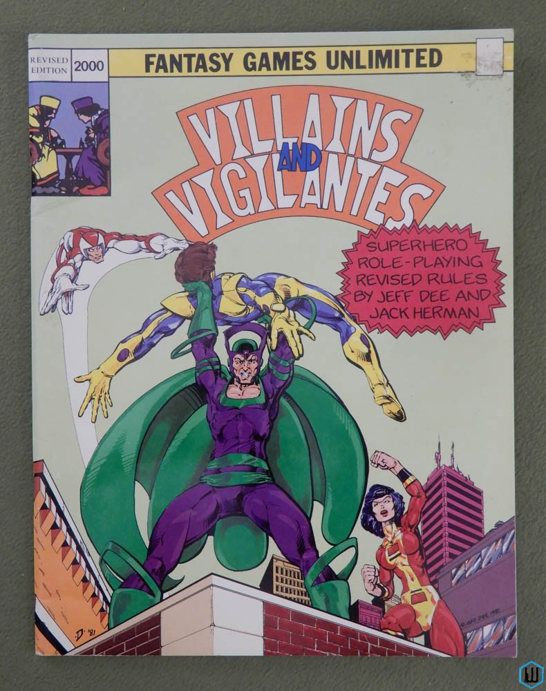 Villains & Vigilantes (V&VV RPG Revised Edition)