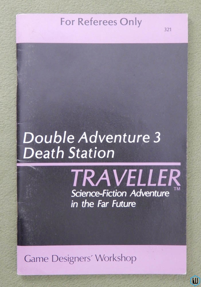 The Argon Gambit / Death Station - 1ST PRINT (Traveller RPG Double Adventure 3)