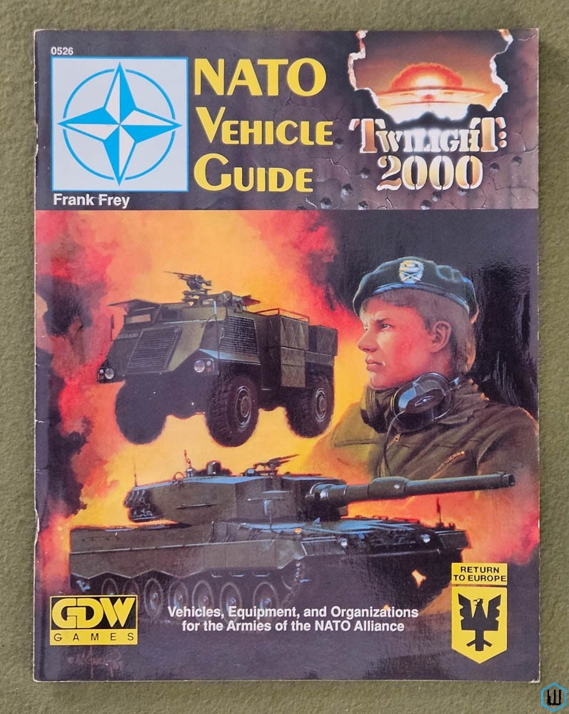 NATO Vehicle Guide (Twilight 2000 1st edition) Game Designers Workshop GDW 0526