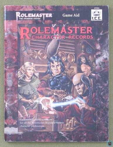 Image for Rolemaster Character Records (Rolemaster Standard System RPG)