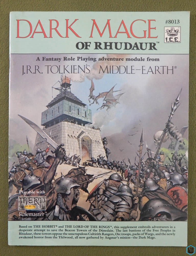 Dark Mage of Rhudaur (Middle Earth Role Playing MERP)