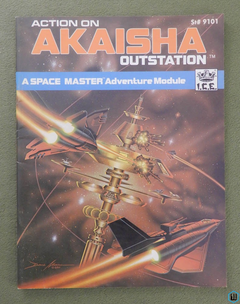 Action on Akaisha Outstation (Space Master RPG)