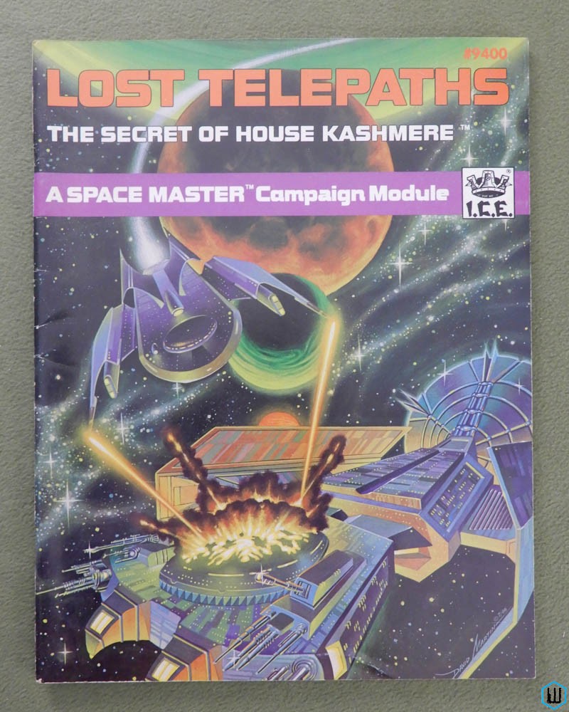 The Lost Telepaths (Space Master RPG)