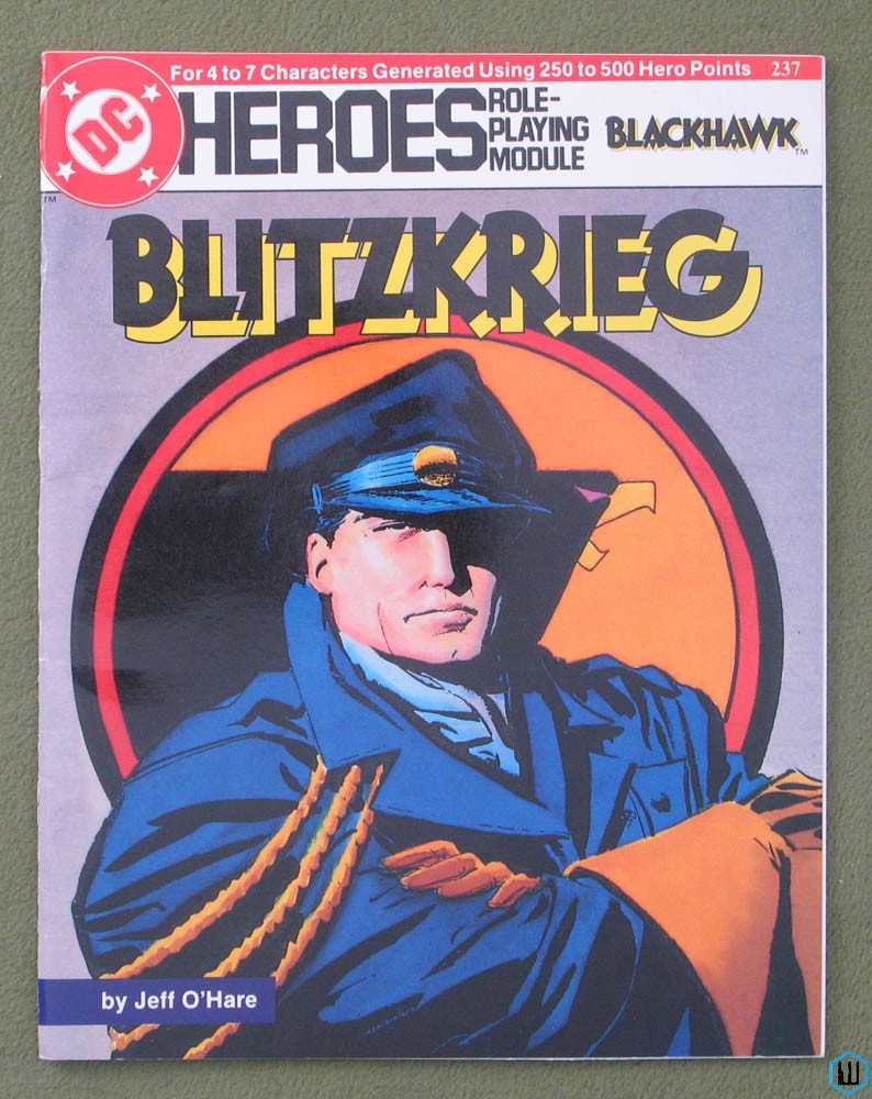 Image for Blitzkrieg (DC Heroes RPG Module Featuring Blackhawk)