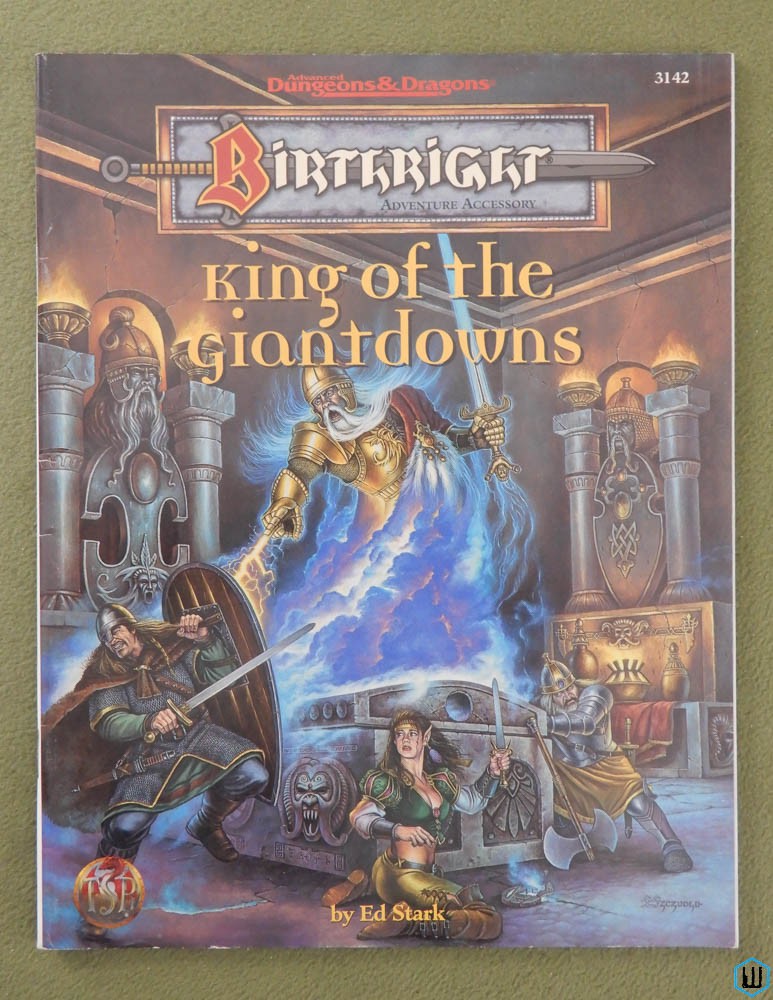King of the Giantdowns (Advanced Dungeons Dragons Birthright) Original 1997