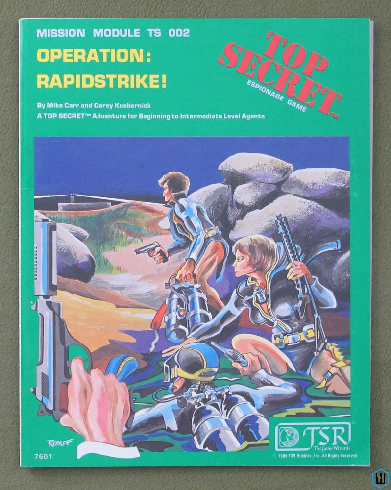 Image for Operation Rapidstrike! (Top Secret RPG Module TS002)