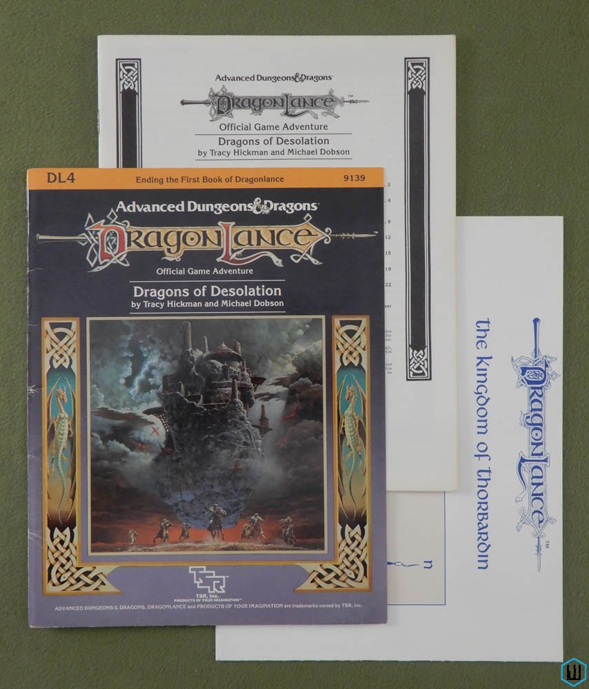 Dragons of Desolation (Dungeons Dragons Dragonlance DL4) w MAP
