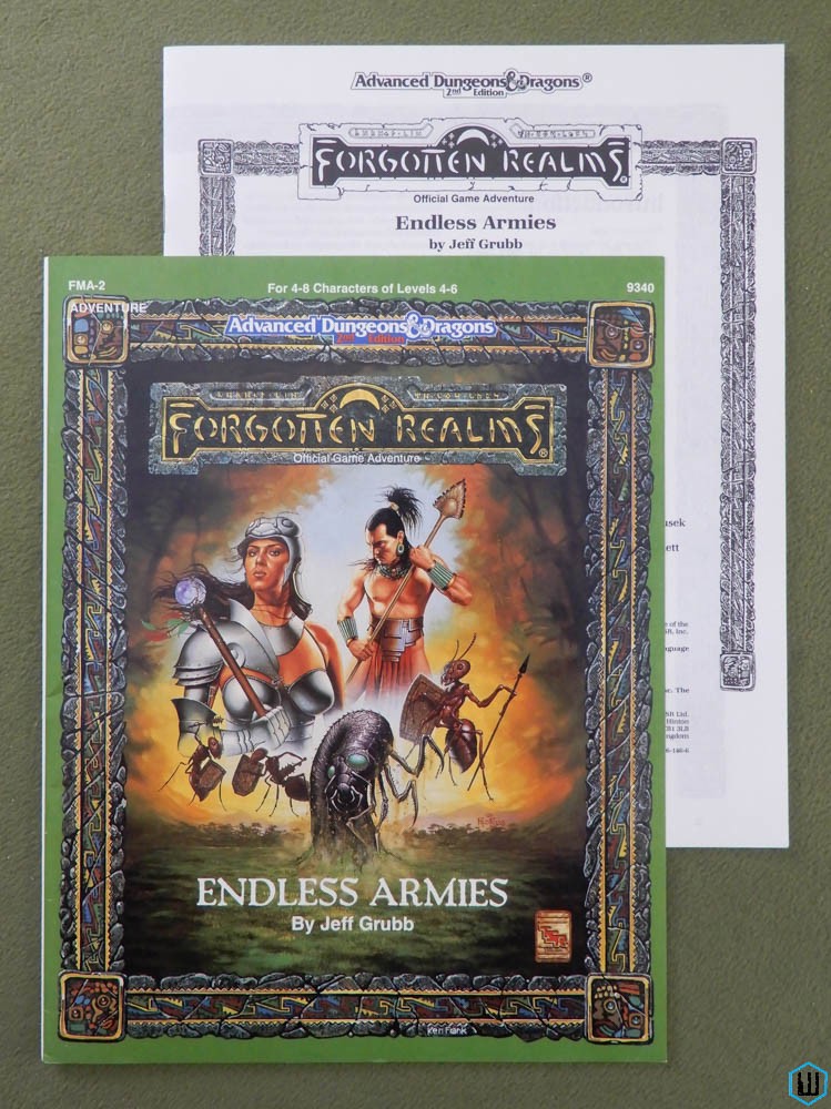 Endless Armies (Dungeons Dragons Forgotten Realms Maztica FMA2) Original