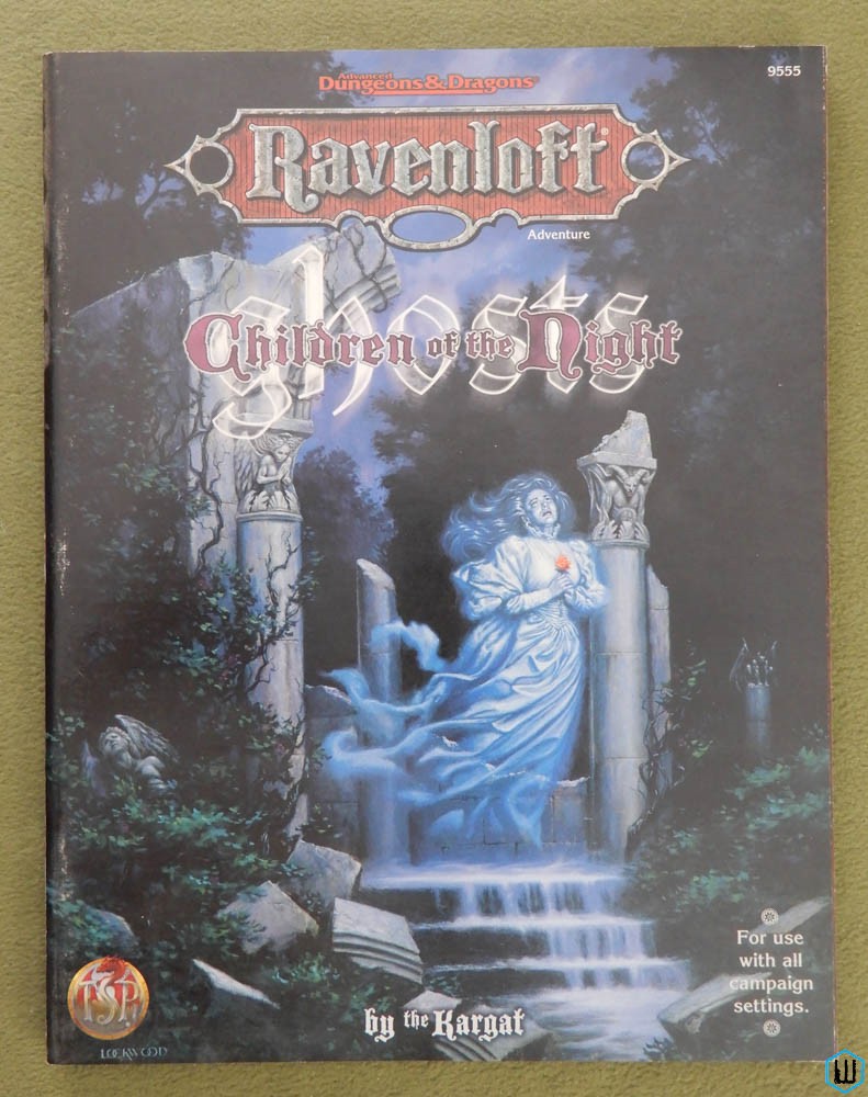 Children of the Night: Ghosts (Advanced Dungeons Dragons Ravenloft) Original