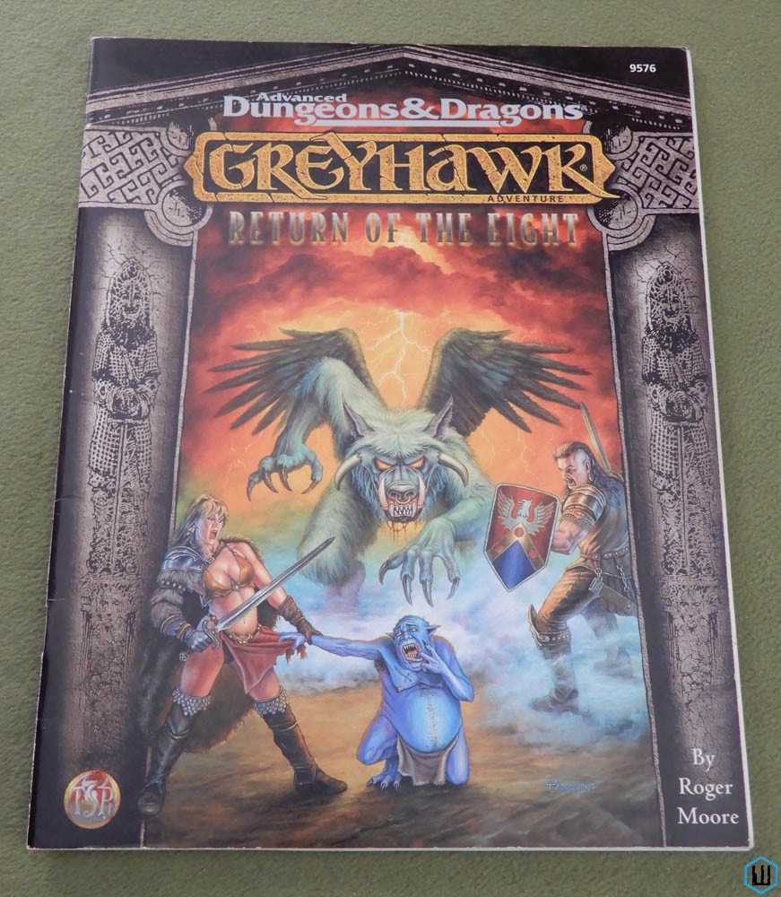 Return of the Eight (Dungeons Dragons Greyhawk) Original 1998 edition