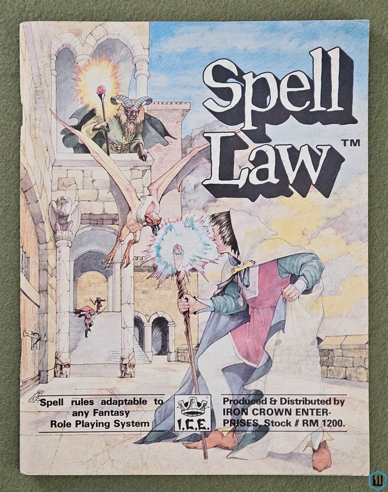 Image for Spell Law (Rolemaster Roleplaying Game RPG) Iron Crown Enterprises ICE 1200 Spell Law (Rolemaster Roleplaying Game RPG) Iron Crown Enterprises ICE 1200