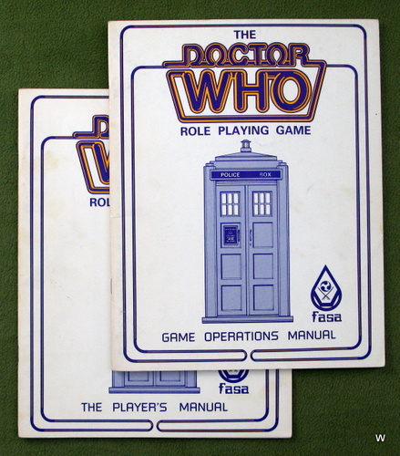 Image for GAME OPERATIONS MANUAL + PLAYERS MANUAL (Doctor Who RPG)