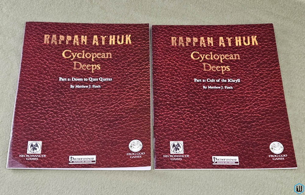 Rappan Athuk: Cyclopean Deeps, Part 1 & 2 (Pathfinder RPG) Frog God Games