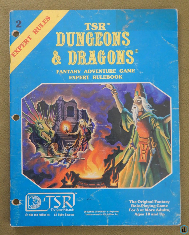 Dungeons & Dragons: Expert Rulebook (D&D B/X RPG) - PLAY COPY