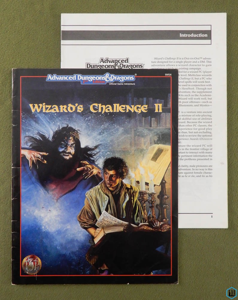 Wizard's Challenge II 2 (Advanced Dungeons Dragons) Original 1994 edition