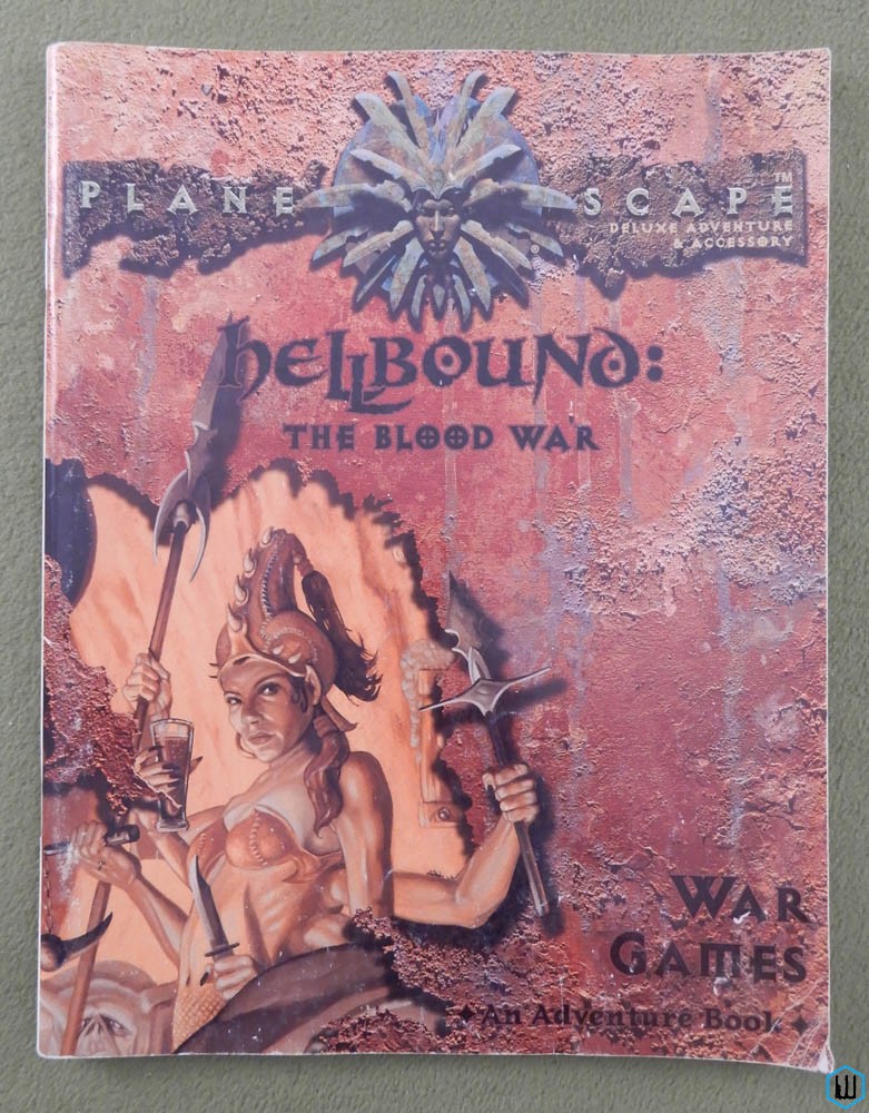 Image for WAR GAMES: Hellbound Blood War (Advanced Dungeons Dragons Planescape)