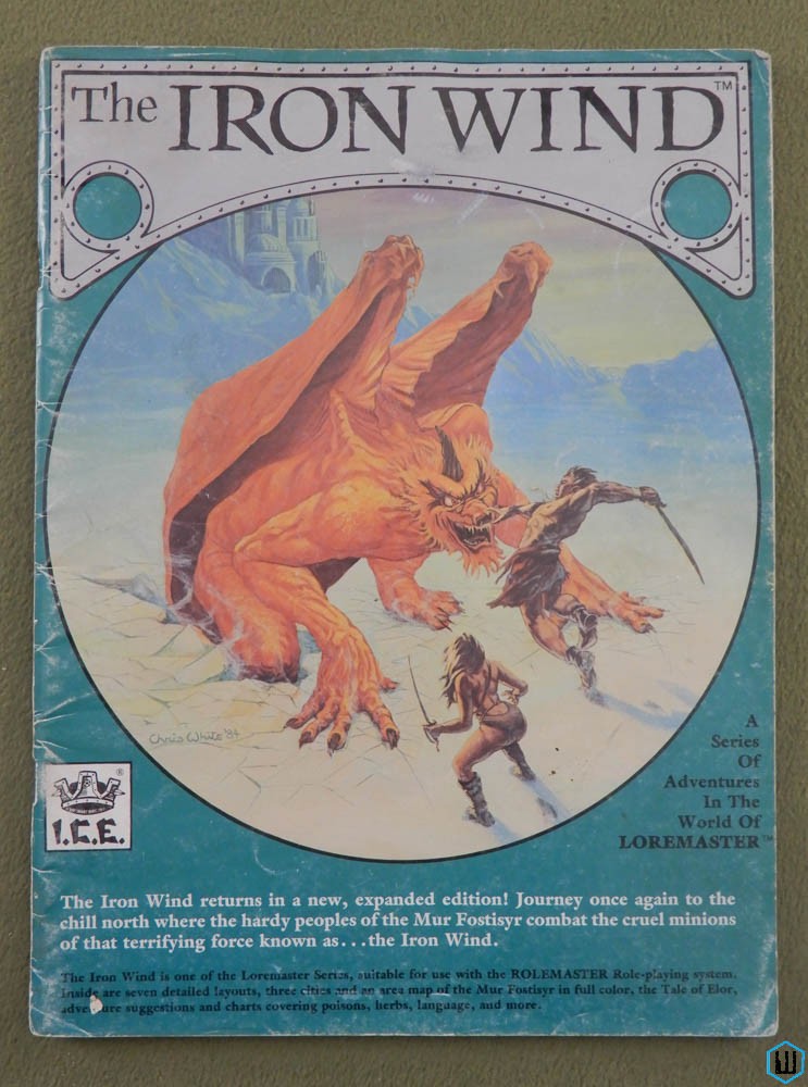 The Iron Wind, 2nd Edition - PLAY COPY (Rolemaster RPG)