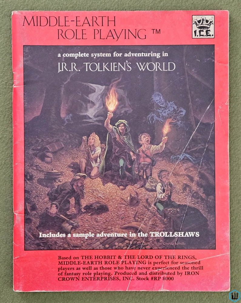 Image for Middle Earth Role Playing - PLAY COPY (1st Edition MERP RPG) Iron Crown ICE 8000 Middle Earth Role Playing - PLAY COPY (1st Edition MERP RPG) Iron Crown ICE 8000