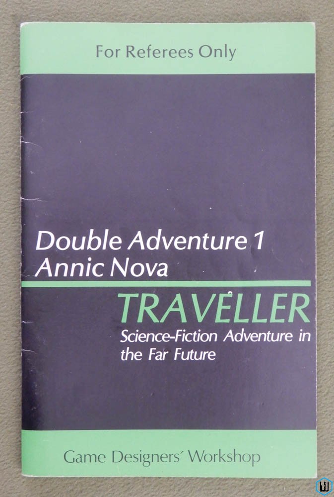 Shadows / Annic Nova (Traveller RPG Double Adventure 1) - 1ST PRINT