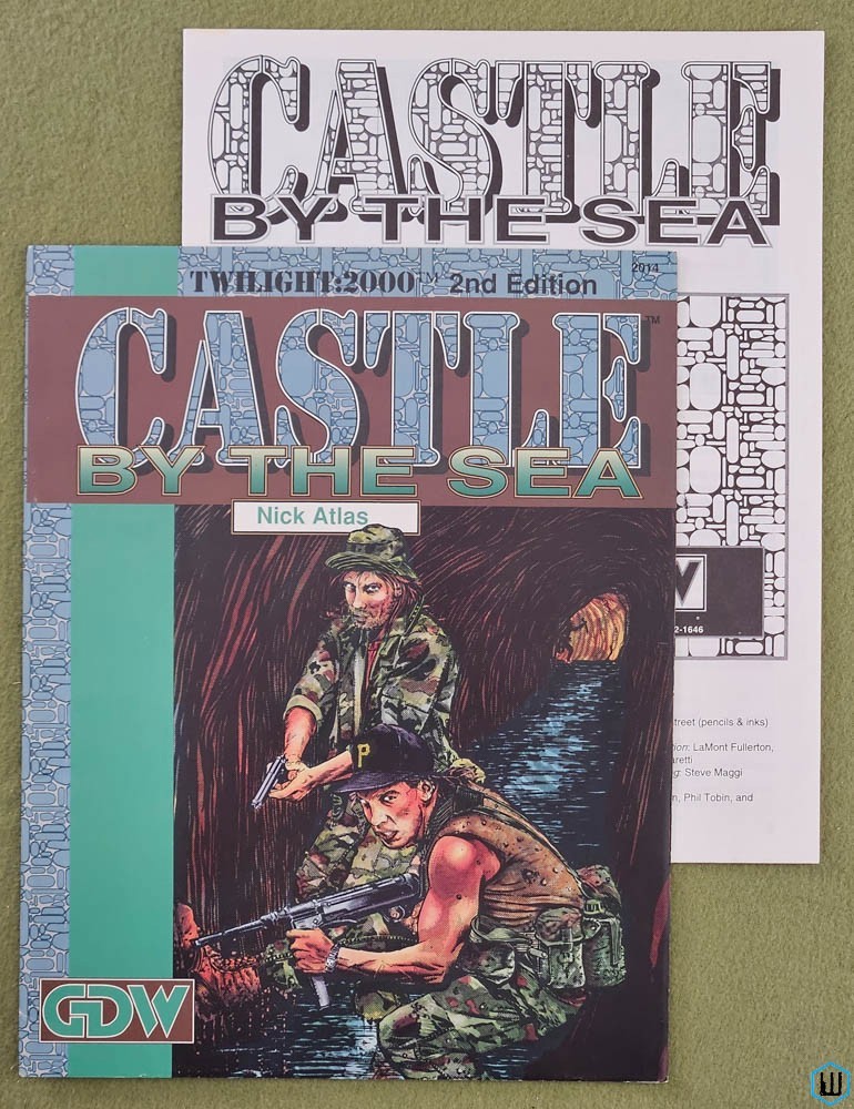 Castle by the Sea (Twilight 2000 RPG 2nd edition) NICE Game Designers Workshop GDW 2014