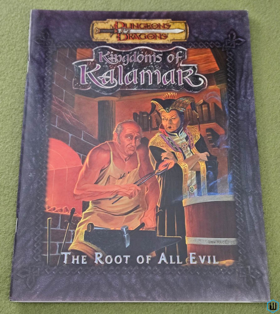 The Root of All Evil (Dungeons Dragons Kingdoms of Kalamar D20) Kenzer K&C1100