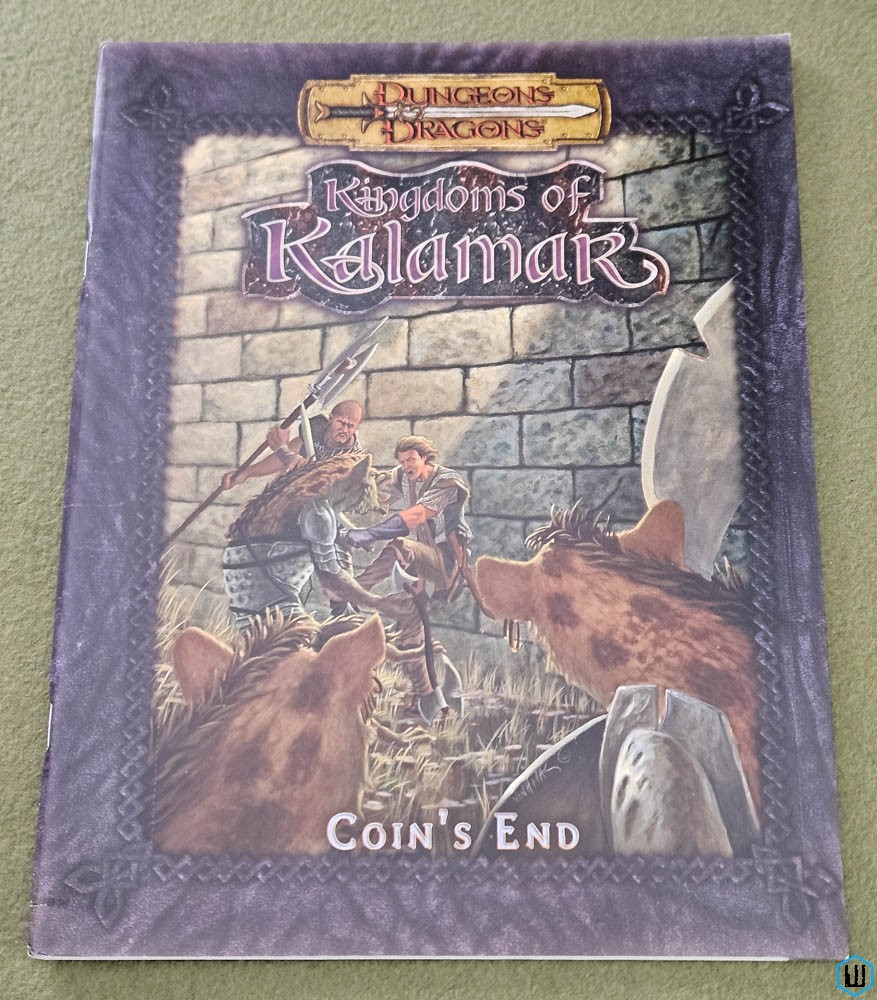 Coin's End (Dungeons & Dragons: Kingdoms of Kalamar Adventure) Kenzer K&C1102