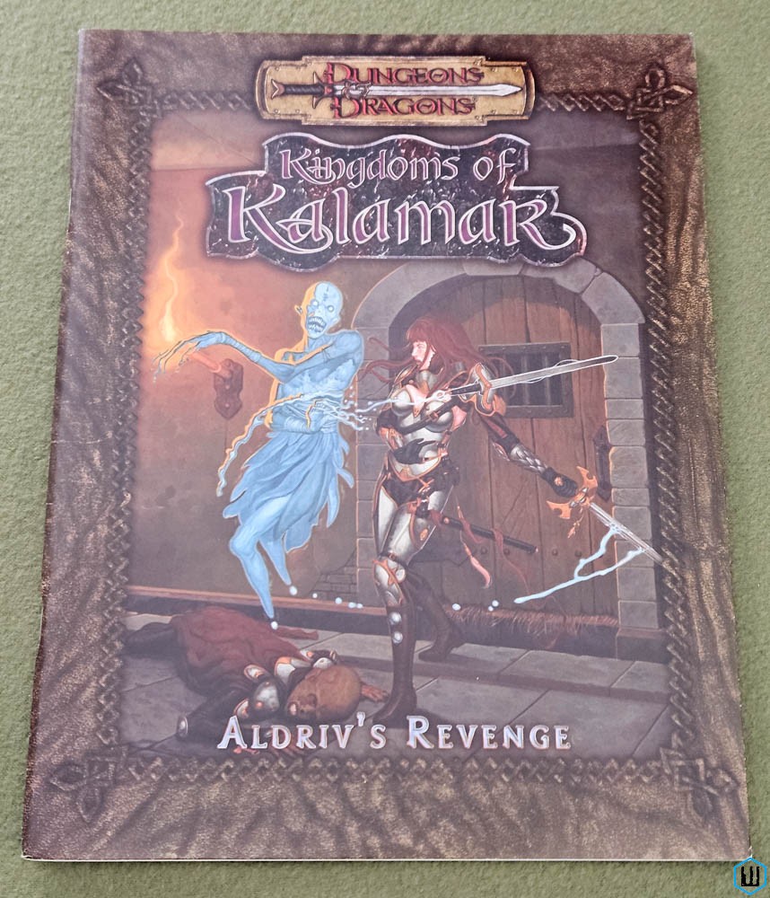 Aldriv's Revenge (Dungeons Dragons: Kingdoms Kalamar D20) Kenzer K&C1105