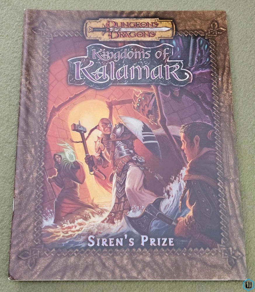 Siren's Prize (Dungeons & Dragons: Kingdoms of Kalamar Adventure) Kenzer K&C1107