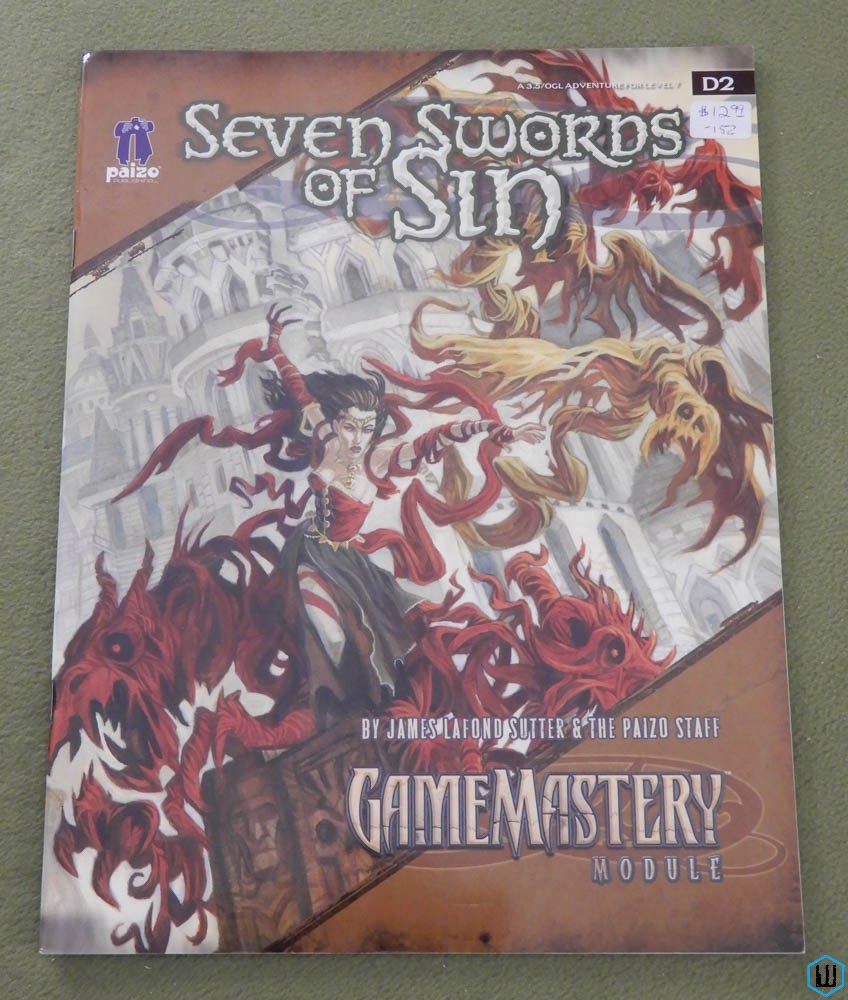 Seven Swords Of Sin (GameMastery Module D2)