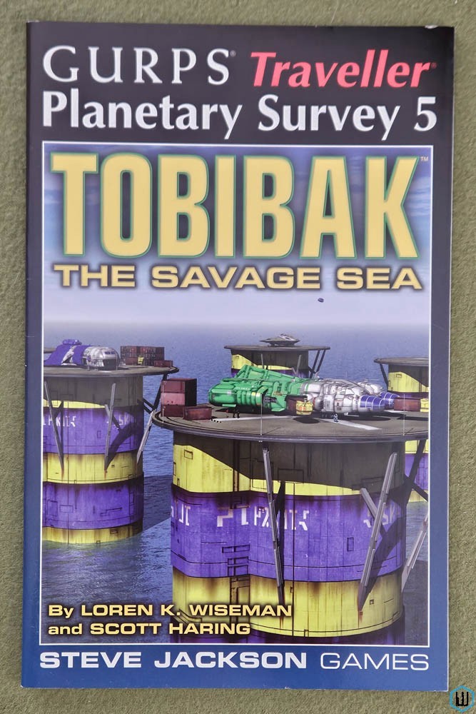 Image for Tobibak: The Savage Sea (GURPS Traveller Planetary Survey 5) SJG 6805 Tobibak: The Savage Sea (GURPS Traveller Planetary Survey 5) SJG 6805