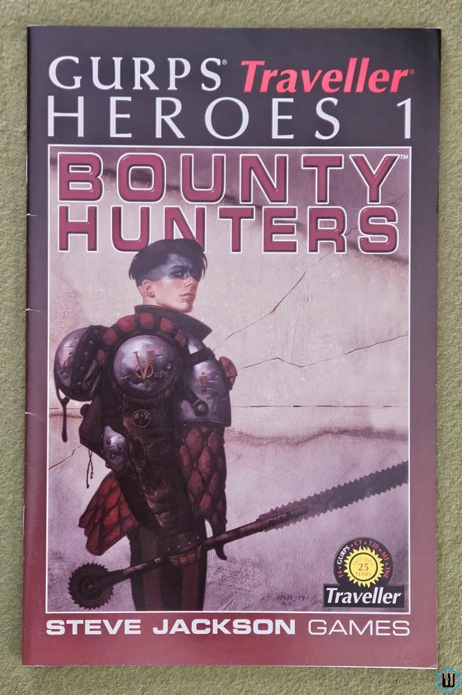 Bounty Hunters (GURPS Traveller Heroes 1) Steve Jackson Games SJG 6880