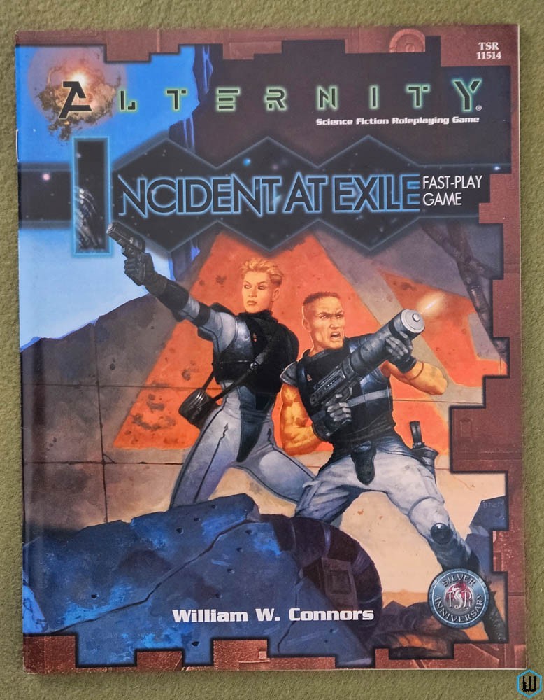 Incident at Exile: Fast-Play Game (Alternity Sci-Fi RPG) TSR 11514 Wizards of the Coast