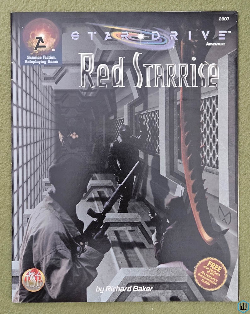 Red Starrise (Alternity RPG StarDrive) TSR 2807 Wizards of the Coast