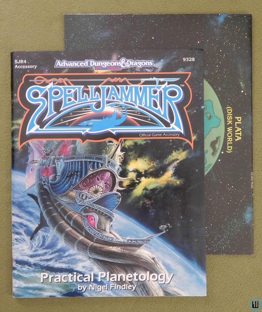 Practical Planetology (Dungeons Dragons Spelljammer SJR4) Original w MAP