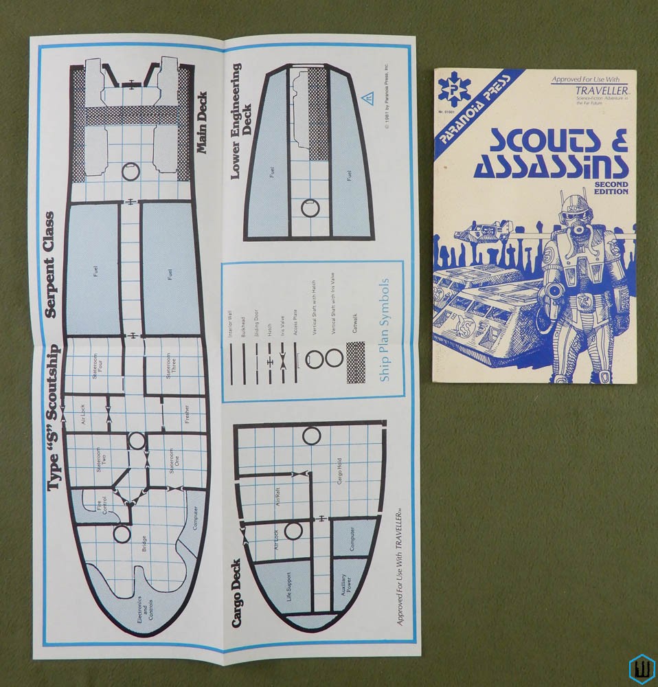 Scouts & Assassins, 2nd Edition (Traveller RPG)