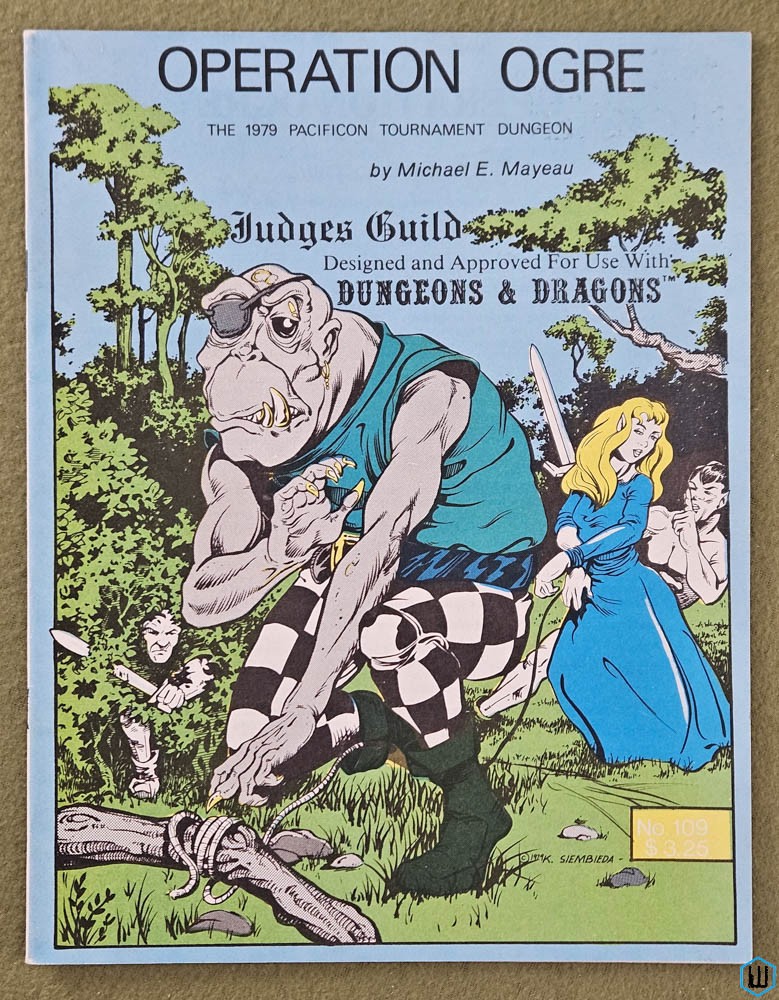 Operation Ogre: 1979 Pacificon Tournament Dungeon (Advanced Dungeons & Dragons) JG 109