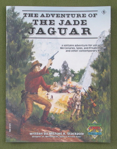 Image for The Adventure of the Jade Jaguar (Mercenaries, Spies, and Private Eyes)