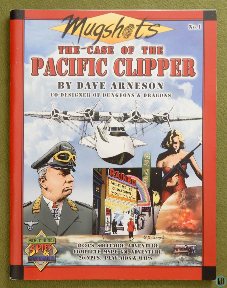 Image for Case of The Pacific Clipper (Mercenaries Spies Private Eyes Mugshots 1) MSPE