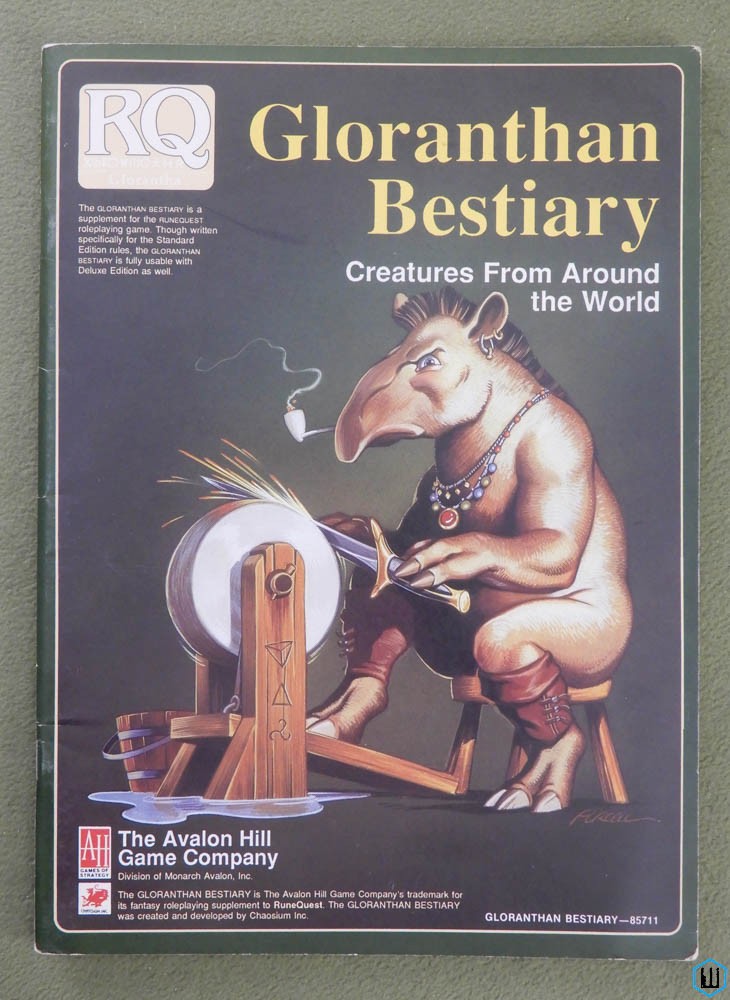 Gloranthan Bestiary (Runequest 3rd Edition RPG)