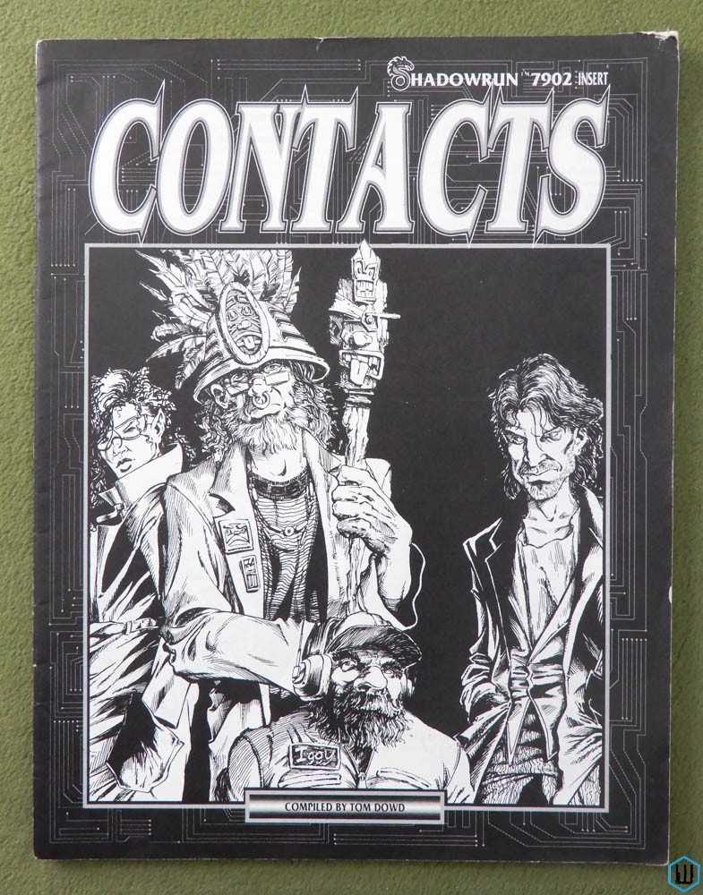 CONTACTS: From the Shadowrun Game Master's Screen (2nd Edition)