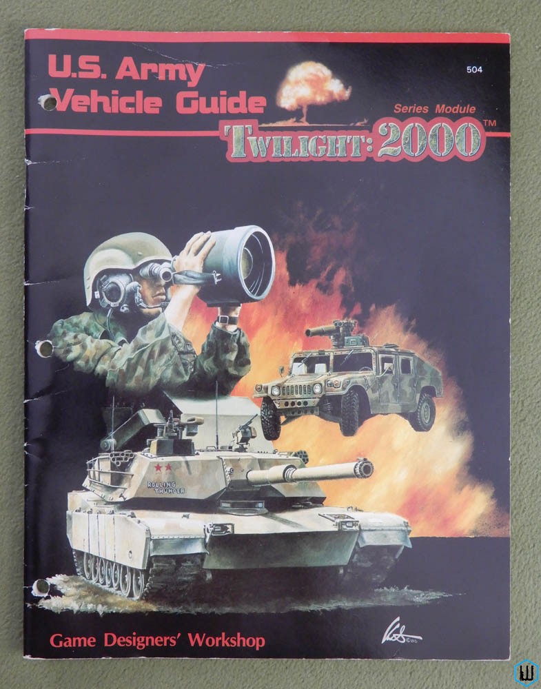U.S. Army Vehicle Guide (Twilight 2000 RPG) US