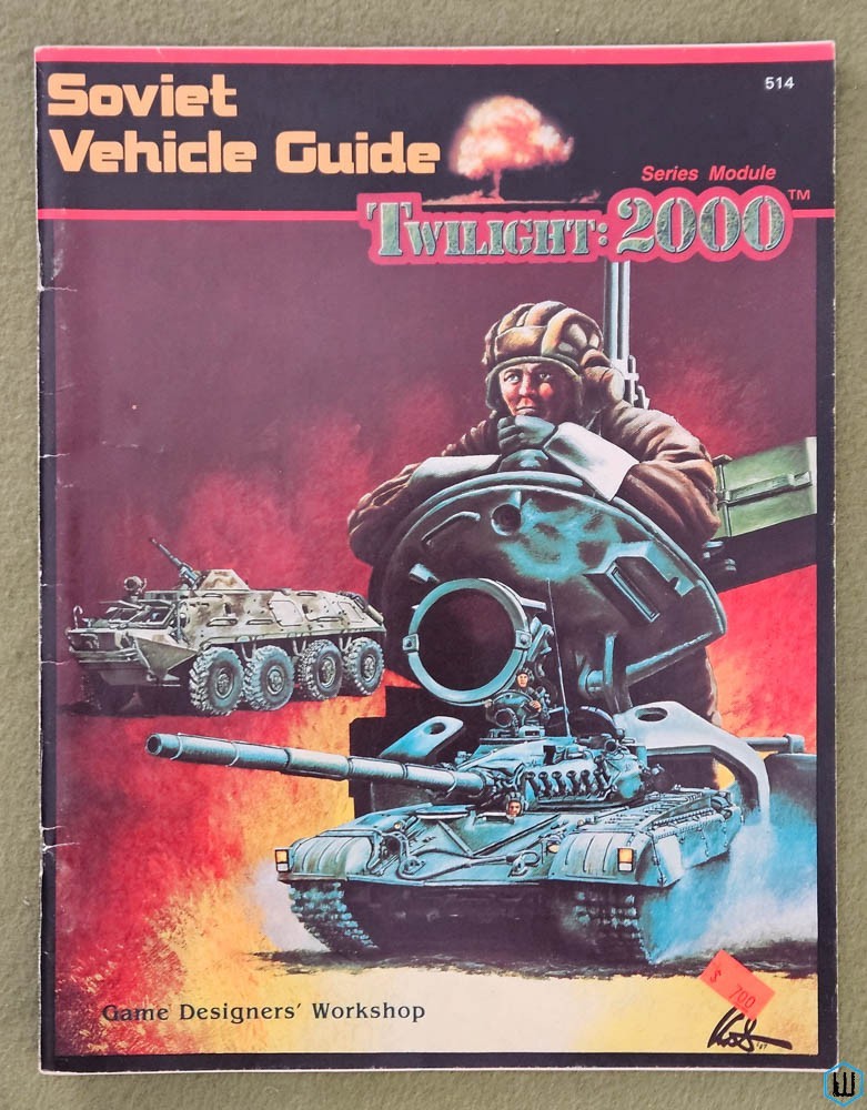 Soviet Vehicle Guide (Twilight 2000 RPG) Game Designers Workshop GDW 514