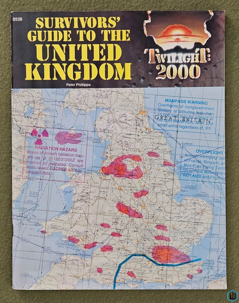 Survivors' Guide to the United Kingdom (Twilight 2000) Game Designers Workshop GDW 0528