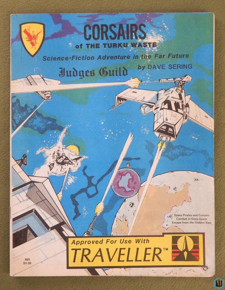 Corsairs of the Turku Waste (Traveller RPG Adventure)